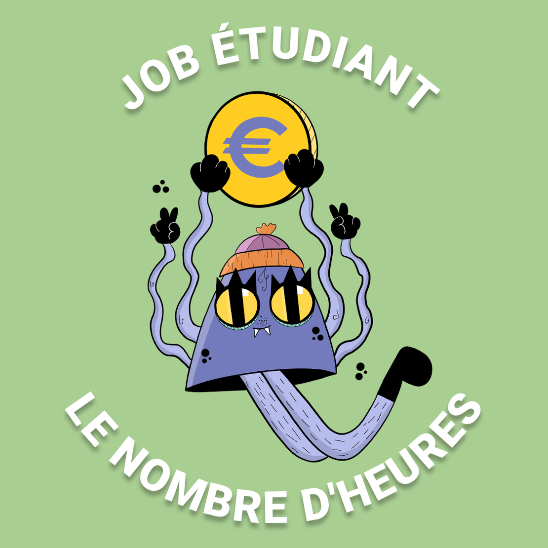 Job étudiant - Nombre d'heures et cotisations sociales