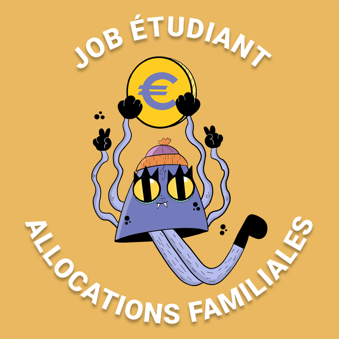 Job étudiant - Les allocations familiales