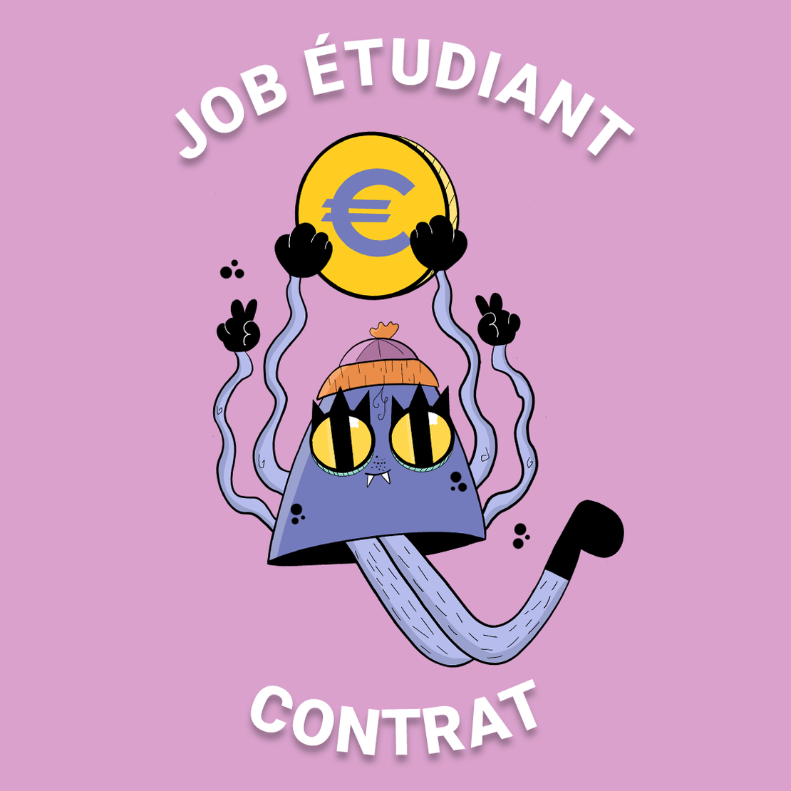 Job étudiant - Le contrat d'occupation d'étudiant